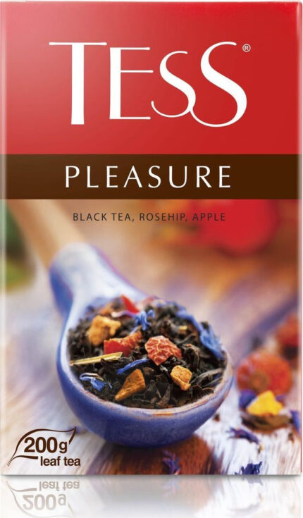 Чай "TESS" Pleasure черный 200г 1/12