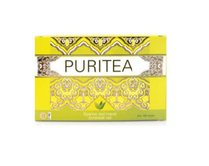 Чай "ПуриТи" зеленый 150г 1/40