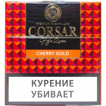 Сигариллы  Corsar Черри голд (10шт) 1*10*10