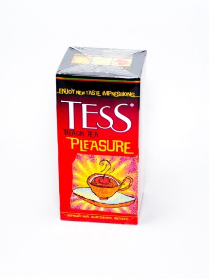 Чай "TESS" Pleasure черн.(шипов/ябл/троп.фр)25пак*1,5г 1/10