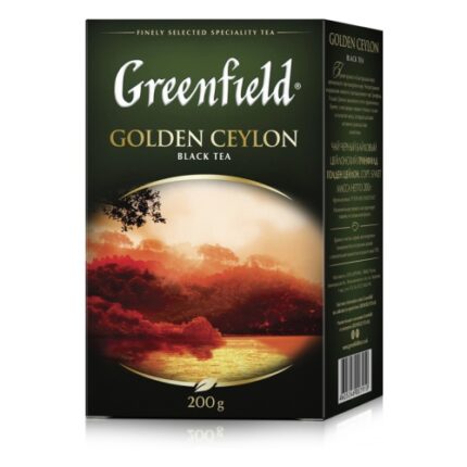 Чай "Гринфилд" Голден Цейлон круп.лист 200г 1/10