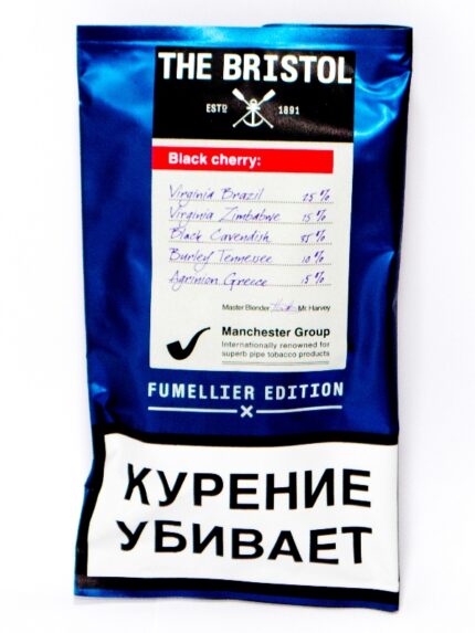Трубочный табак Bristol Black Cherry 40г 1*8*5