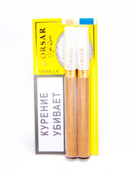 Сигариллы Corsar Vanilla (x2) Блистер 1*10*30