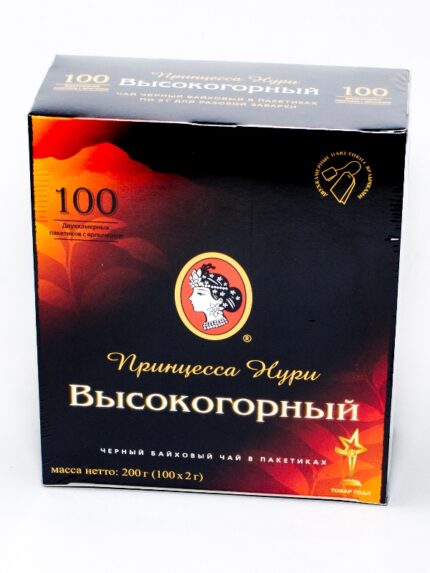 Чай "Принцесса Нури" высокогорн. 100пак*2г с/я 1/18