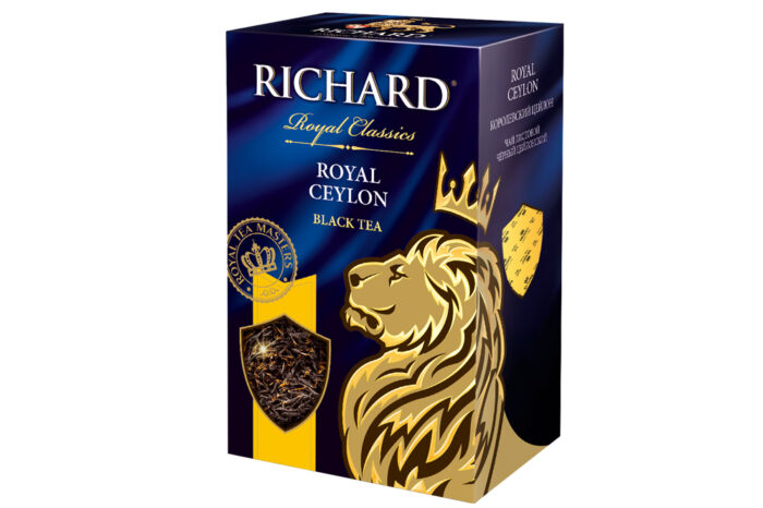Чай "Richard" Royal Ceylon черный,ср.лист 90г 1/14