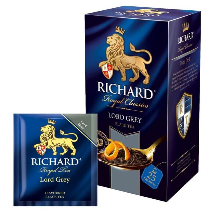 Чай "Richard" Lord Grey черный, аромат 25пак 1/12