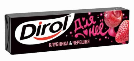 Дирол для неё (клубника и черешня) 1/24*30---