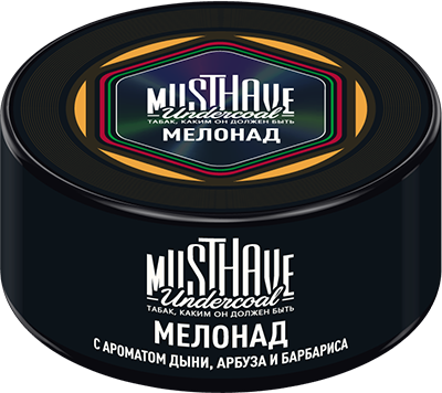 Табак д/к Must Have Мелонад (с аром. дыни, арбуза и барбариса) 25г 1*4*20