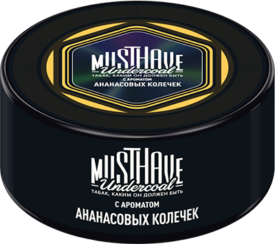 Табак д/к Must Have Ананасовые колечки 25г 1*4*20