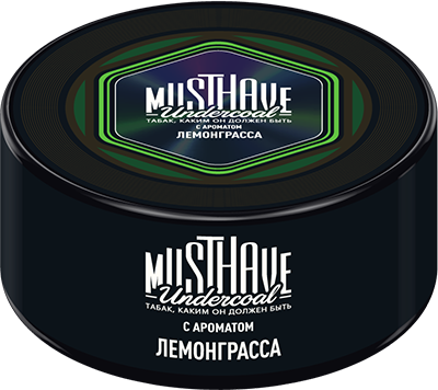 Табак д/к Must Have Лемонграсс 25г 1*4*20