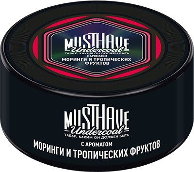 Табак д/к Must Have Моринга, Тропические фрукты 25г 1*4*20