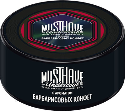 Табак д/к Must Have Барбарисовые конфеты 25г 1*4*20