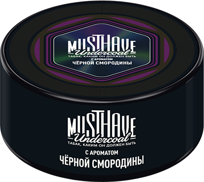 Табак д/к Must Have Черная смородина 25г 1*4*20