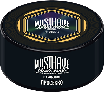 Табак д/к Must Have Просекко (с аром. игристого полусухого вина), 25г 1*4*20