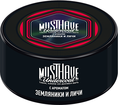 Табак д/к Must Have Земляника, личи 25г 1*4*20