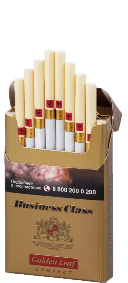 Сигареты Business class Golden leaf compact т/п