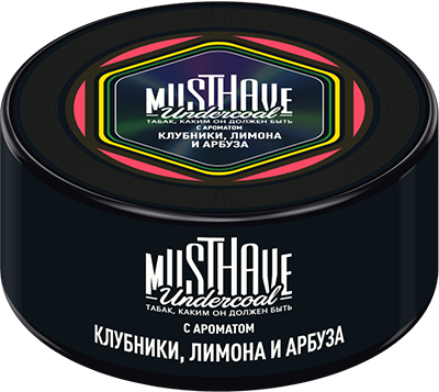 Табак д/к Must Have Клубника, лимон, арбуз 25г 1*4*20